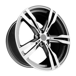 Alloy Forged Wheels for BMW 3/4/5/6/7/8 Series, X3/X4/X5/X6 | 18-20 Inches | Deep Steel Grey