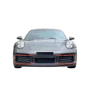 Porsche 911 2019-2024 (992) Dry Carbon Fiber Front Bumper Canards - Free Shipping - ToSaver.com