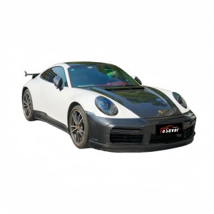 Porsche 911 2019-2024 (992) Topcar Stinger Style Dry Carbon Fiber Front and Rear Bumper Body Kit - Free Shipping - ToSaver.com