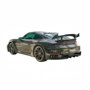 Porsche 911 2019-2024 (992) Topcar Stinger Style Full Dry Carbon Fiber Rear Wing - Free Shipping - ToSaver.com