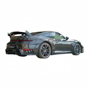 Porsche 911 2019-2024 (992) Topcar Stinger Style Full Dry Carbon Fiber Rear Wing - Free Shipping - ToSaver.com