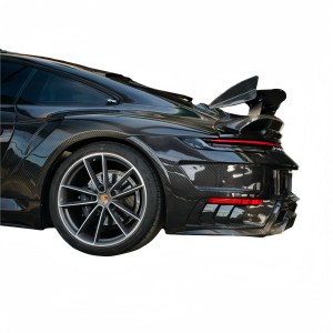 Porsche 911 2019-2024 (992) Topcar Stinger Style Full Dry Carbon Fiber Rear Wing - Free Shipping - ToSaver.com