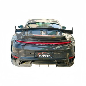 Porsche 911 2019-2024 (992) Topcar Stinger Style Full Dry Carbon Fiber Rear Bumper Body Kit - Free Shipping - ToSaver.com