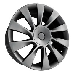 Alloy Forged Wheels for Tesla Models 3, Y, X, S | 18-20 Inches | Glossy Black