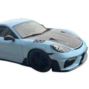 Porsche 718 Boxster/Cayman 2014-2016 (981) GT4 RS Style Carbon Fiber Fenders - Free Shipping