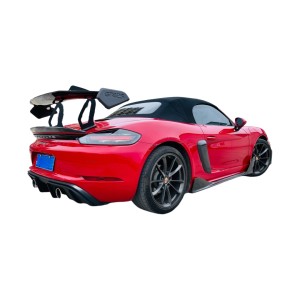 Porsche 718 Boxster/Cayman 2017-2024 (982) GT4 RS Style Wing - Free Shipping