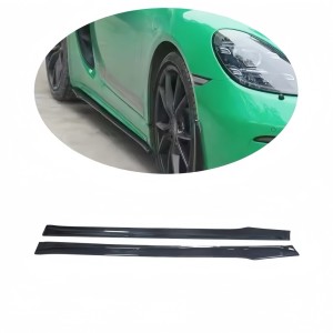 Porsche 718 Boxster/Cayman 2017-2024 (982) YG Style Carbon Fiber Side Skirts - Free Shipping