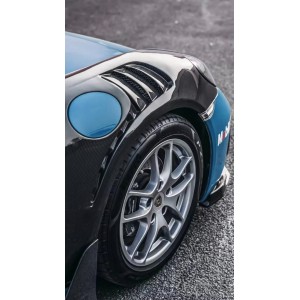 Porsche 718 Cayman/Boxster 2016-2024 982 Dry Carbon Fiber Fender Upgrade - Free Shipping