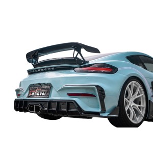 Porsche 718 Cayman/Boxster 2016-2024 (982) Dry Carbon Fiber Rear Wing - Free Shipping