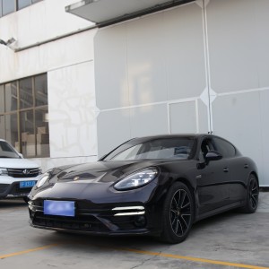 Porsche Panamera 2014-2016 970.2 Upgraded 2024 Smoked LED Matrix Headlights - E-Mark Certified - Free Shipping