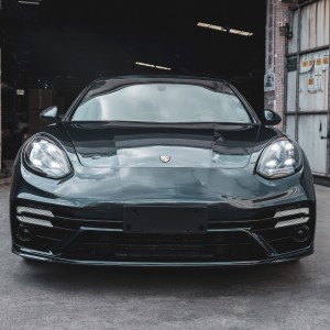 Porsche Panamera 2010-2013 970.1 Upgraded 2022 TurboS Front Bumper BodyKit with LED Headlights [E-Mark Certified]- Free Shipping