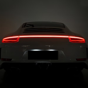 Porsche 911 2016-2019 991.2 Upgrade OE Style Rear Bumper Kit with Full-Width Tail Light - Free Shipping