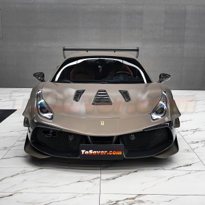 Ferrari 488 Challenge EVO Dry Carbon Fiber Body Kit – Upgrade & Customization – Free Shipping