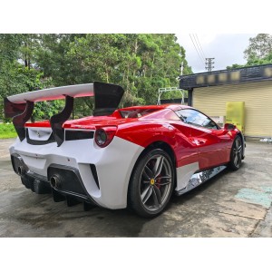 Ferrari 488 Challenge EVO Dry Carbon Fiber Body Kit – Upgrade & Customization – Free Shipping