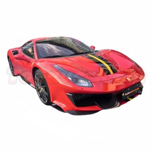 Ferrari 488 Pista Dry Carbon Fiber Body Kit – Upgrade & Customization – Free Shipping