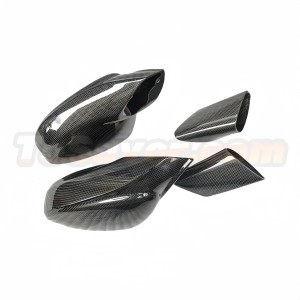 Ferrari 488 GTB/Spider OEM-Style Dry Carbon Fiber Mirror Covers – Precision Upgrade – Express Free Shipping