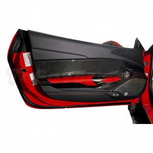 Ferrari 488 GTB/Spider OEM-Style Dry Carbon Fiber Interior Door Panels – Upgrade Your Ride – Free Shipping