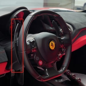 Ferrari 488 GTB/Spider Track Edition Dry Carbon Fiber Shift Paddles – Upgrade Your Driving Experience – Free Shipping