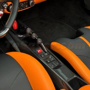 Ferrari 488 GTB/Spider Pista Style Dry Carbon Fiber Center Console Assembly – Upgrade Your Interior – Free Shipping