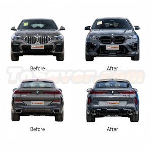 BMW X6 G06 2019-2022 to 2023 F96 LCI X6M Body Conversion Kit – Free Shipping