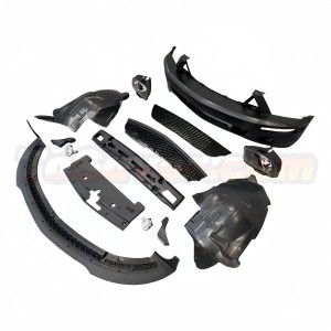 Mustang 2005-2009 to GT500 Style Front Bumper Conversion Kit with Headlights – Free Shipping