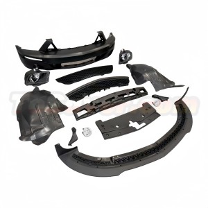 Mustang 2005-2009 to GT500 Style Front Bumper Conversion Kit with Headlights – Free Shipping