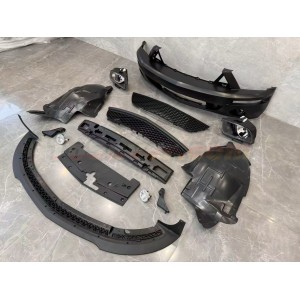 Mustang 2005-2009 to GT500 Style Front Bumper Conversion Kit with Headlights – Free Shipping