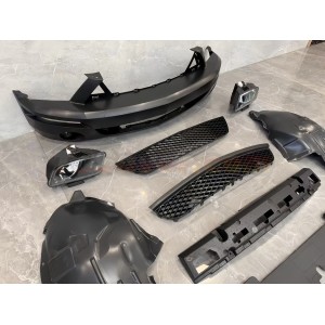 Mustang 2005-2009 to GT500 Style Front Bumper Conversion Kit with Headlights – Free Shipping