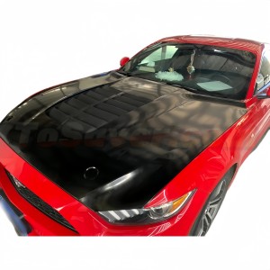 Mustang 2015-2017 GT500 Style Aluminum Hood – Upgrade with Free Shipping