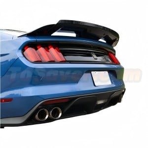 Mustang 2015-2022 GT500 Spoiler with Wicker – Performance and Style Upgrade, Free Shipping