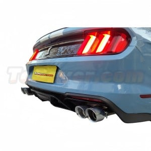 Mustang 2015-2017 2019 GT500 Style Rear Bumper Kit with Rear Diffuser & Exhaust Tips – Free Shipping