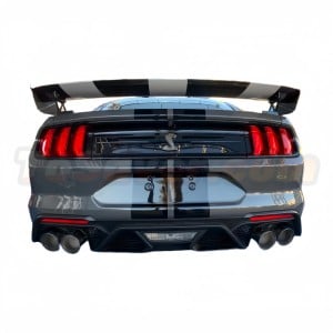 Mustang 2018-2022 GT500 Style Rear Diffuser Kit with Exhaust Tips – Free Shipping