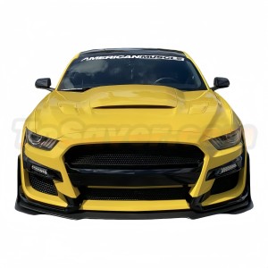 Mustang 2015-2017 GT500 Style Track Edition Body Kit – Front & Rear Bumpers, Side Skirts, Spoiler, Exhaust Tips, Free Shipping