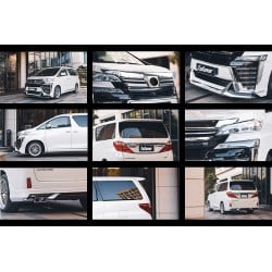 Tuning Parts Car Modification for 2008-2014 Alphard Upgrade to 2019 Vellfire Model