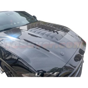 Mustang 2018-2022 GT500 Style Aluminum Hood – Direct Fit, Premium Upgrade with Free Shipping