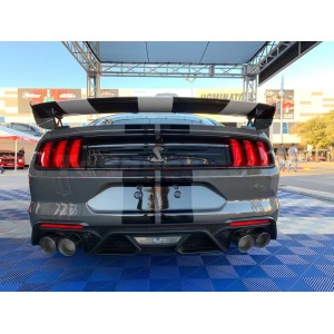 Mustang 2018-2022 GT500 Style Full Body Kit – Front Bumper, Side Skirts, Rear Diffuser, Hood & Race Wing, Free Shipping