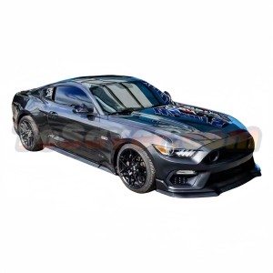 Mustang 2015-2017 Mach 1 Style Front Bumper, Rear Bumper, and Complete Body Kit with Wing – Free Shipping