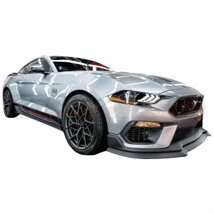 Mustang 2018-2022 Mach 1 Style Front Bumper, Rear Lip, Exhaust Tips, and Wing Body Kit – Free Shipping