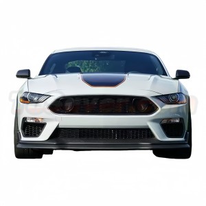 Mustang 2018-2022 Mach 1 Style Front Bumper, Rear Lip, Exhaust Tips, and Wing Body Kit – Free Shipping