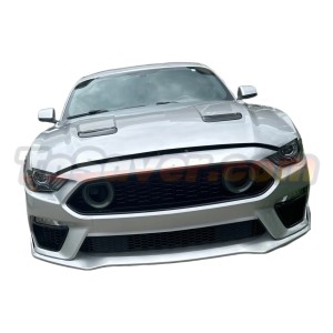 Mustang 2018-2022 Mach 1 Style Front Bumper with LED Grille Light Body Kit – Free Shipping