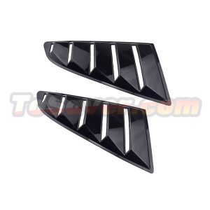 Mustang 2015-2022 GT Style Classic Quarter Window Louvers – Iconic Design, Perfect Fit, Free Shipping