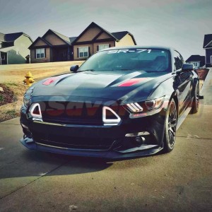 Mustang 2015-2017 DRL Grille – Front Grille Upgrade with Daytime Running Lights – Free Shipping