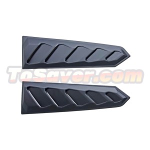 Mustang 2015-2022 Can-Type Rear Window Louver – Sleek Rear Louver Upgrade – Free Shipping