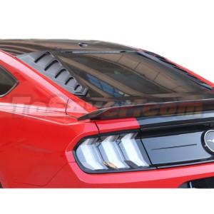 Mustang 2015-2022 Can-Type Rear Window Louver – Sleek Rear Louver Upgrade – Free Shipping