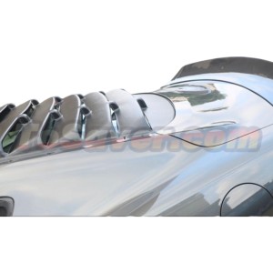 Mustang 2015-2022 GT Style Classic Rear Window Louvers – Iconic Look, Free Shipping