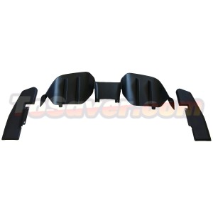 Mustang 2015-2017 RTR-Style Rear Diffuser – PP Material, Free Shipping