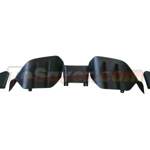 Mustang 2015-2017 RTR-Style Rear Diffuser – PP Material, Free Shipping