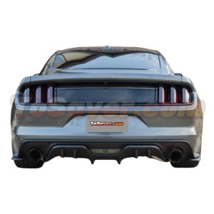 Mustang 2015-2017 RTR-Style Rear Diffuser – PP Material, Free Shipping