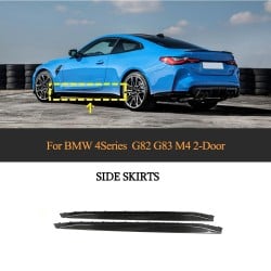 Carbon Fibre G82 M4 Side Body Kit for BMW G82 G83 M4 Competition 2021 2022