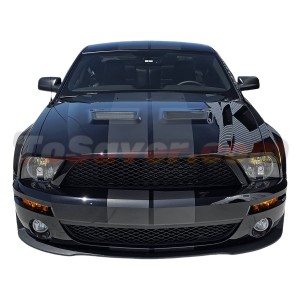 Mustang 2005-2009 to GT500 Style Front Bumper Conversion Kit with Headlights – Free Shipping